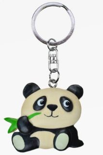 Obrázek z Přívěšek dřevo - panda (6) 